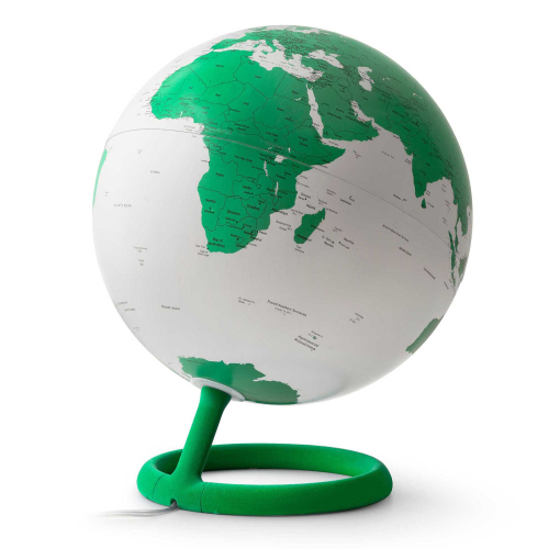 Design-Leuchtglobus Atmosphere EVOLVE VELVET green GIADA