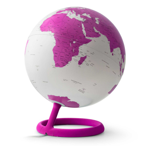 Design-Leuchtglobus Atmosphere EVOLVE VELVET violet AGATA
