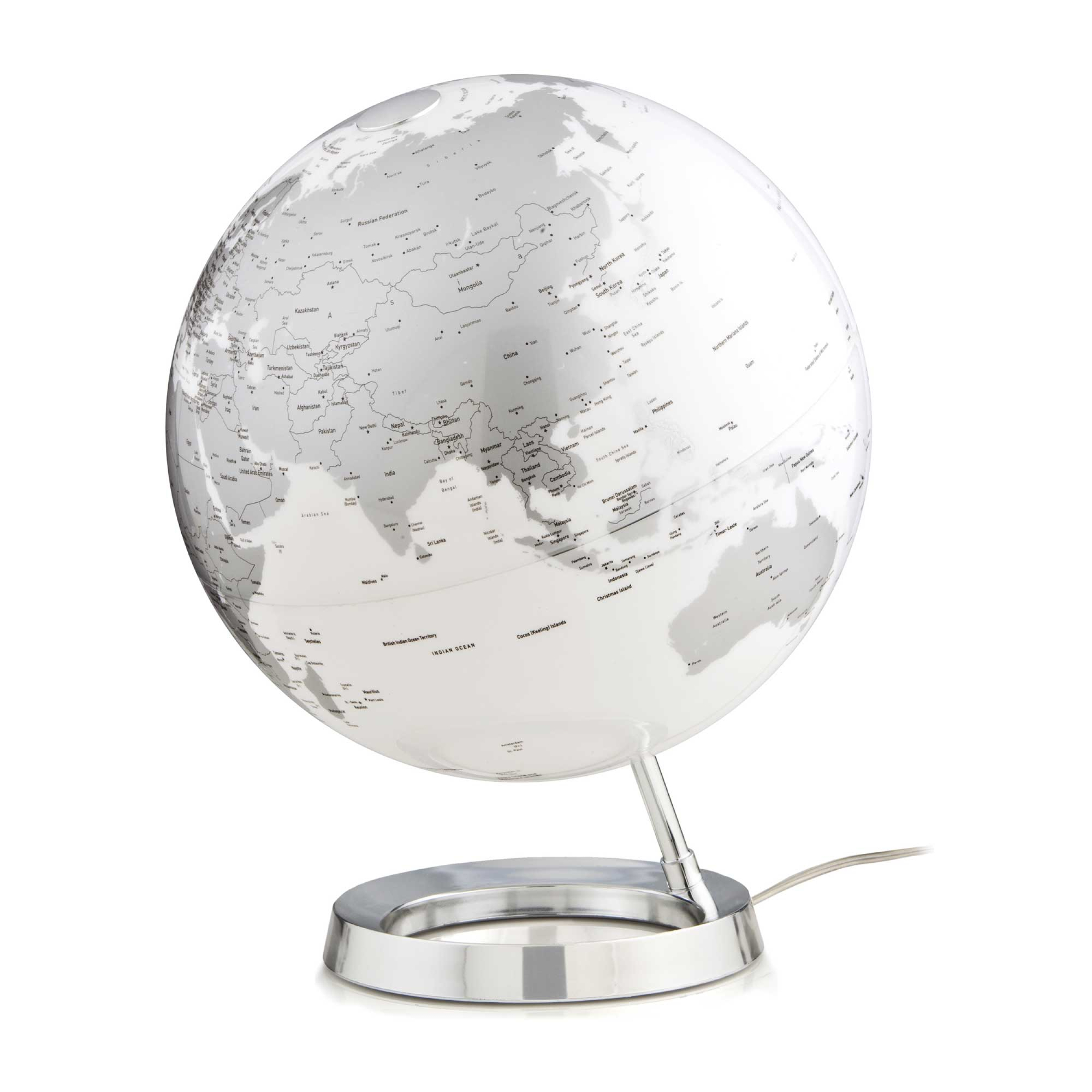 Design-Leuchtglobus Atmosphere Light & Colour Chrome