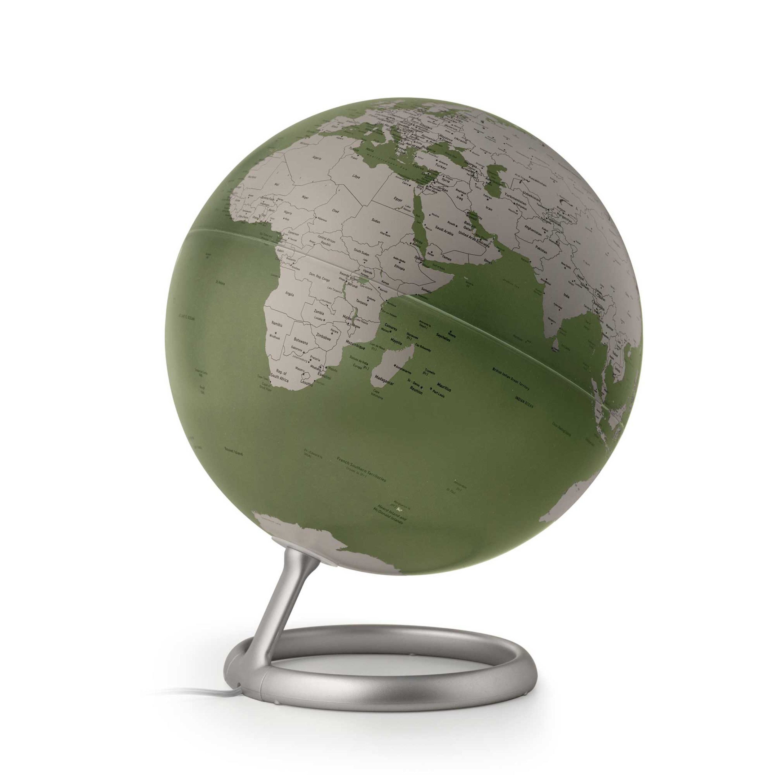 Design-Leuchtglobus Atmosphere Evolve Fern Green