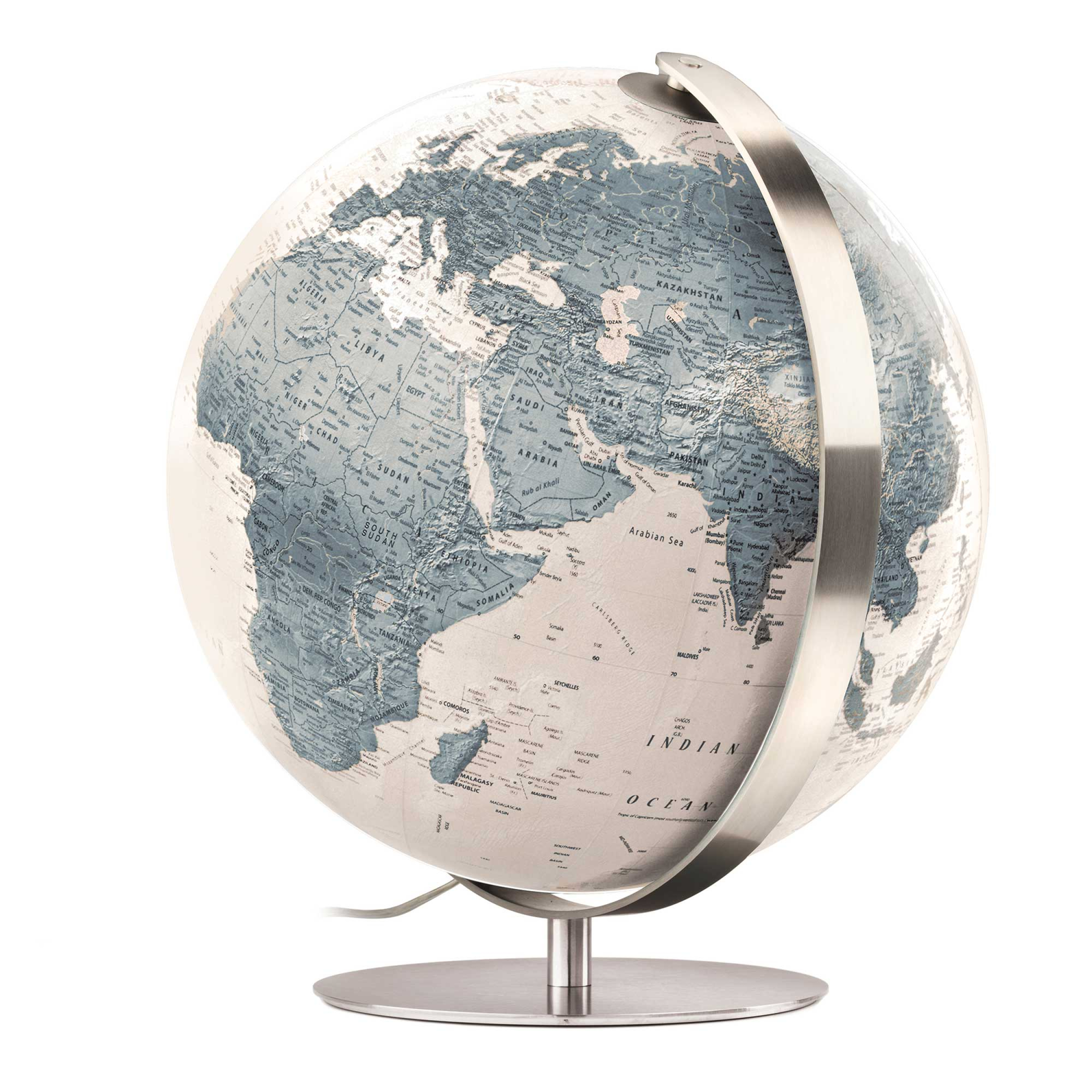 Handkaschierter Design-Leuchtglobus ZFG 37 03